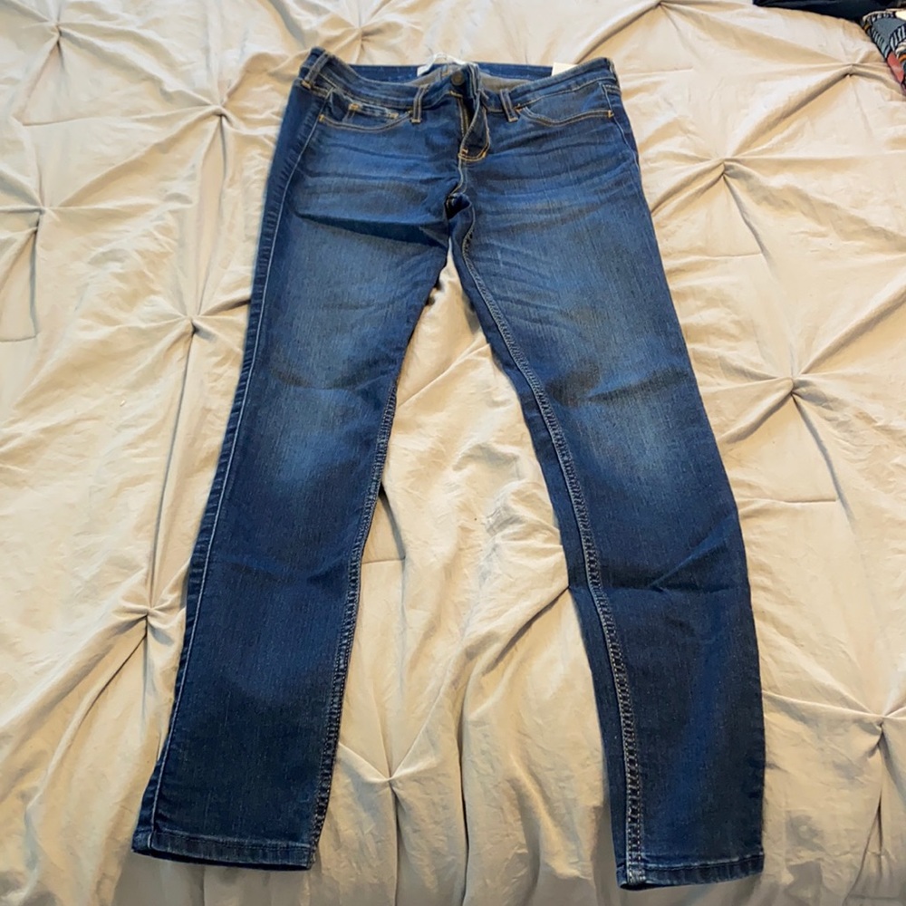 Hollister super skinny dark jeans